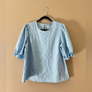 Ted Baker Floral Embroidery Top